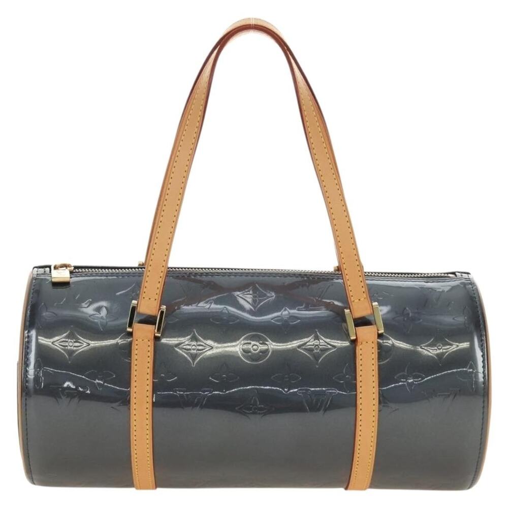 Louis Vuitton Monogram Vernis Bedford Handbag Blue